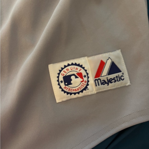 Majestic Gray Baseball Jersey - Picture 3 of 4